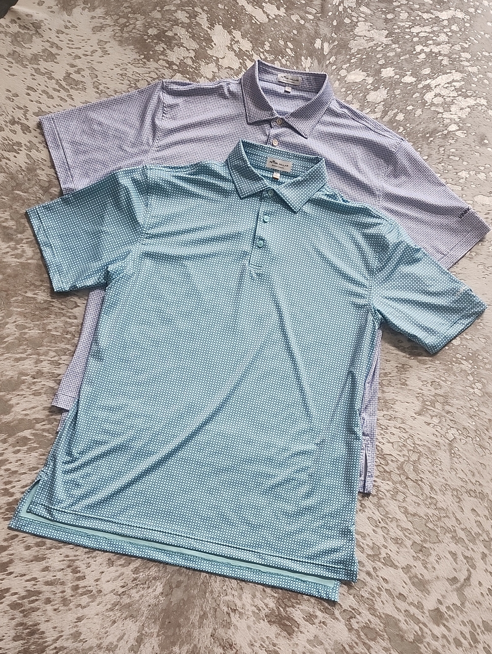 Peter Millar Summer Comfort Polo Short Sleeve Shirts SzL